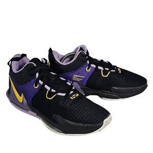 Nike Lebron Witness VII Lakers Basketball Shoes Mens Size 11